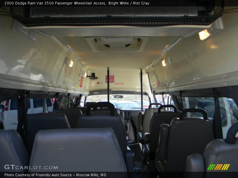 Bright White / Mist Gray 2000 Dodge Ram Van 3500 Passenger Wheelchair Access