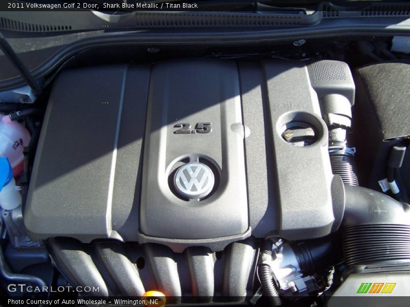 Shark Blue Metallic / Titan Black 2011 Volkswagen Golf 2 Door