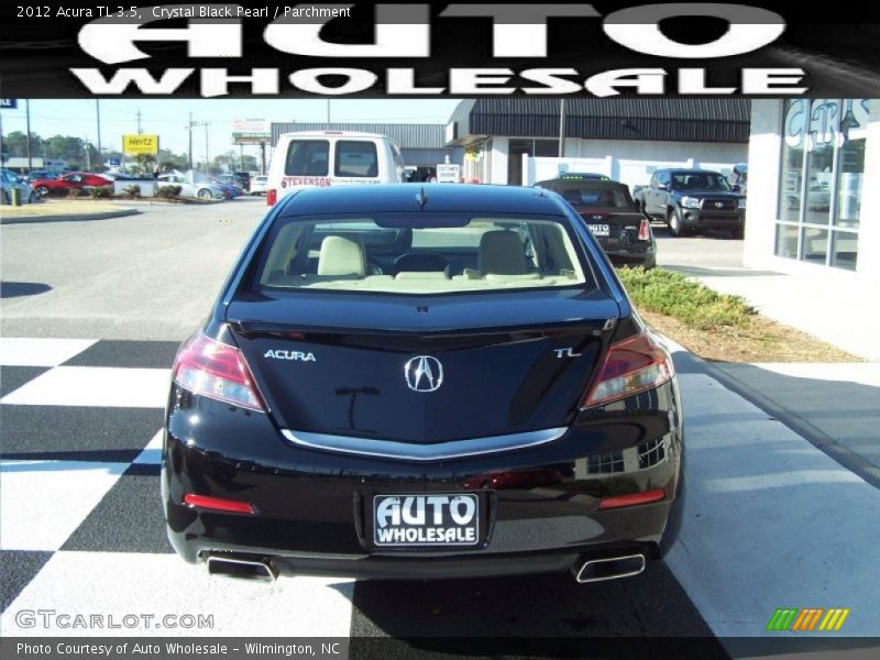 Crystal Black Pearl / Parchment 2012 Acura TL 3.5