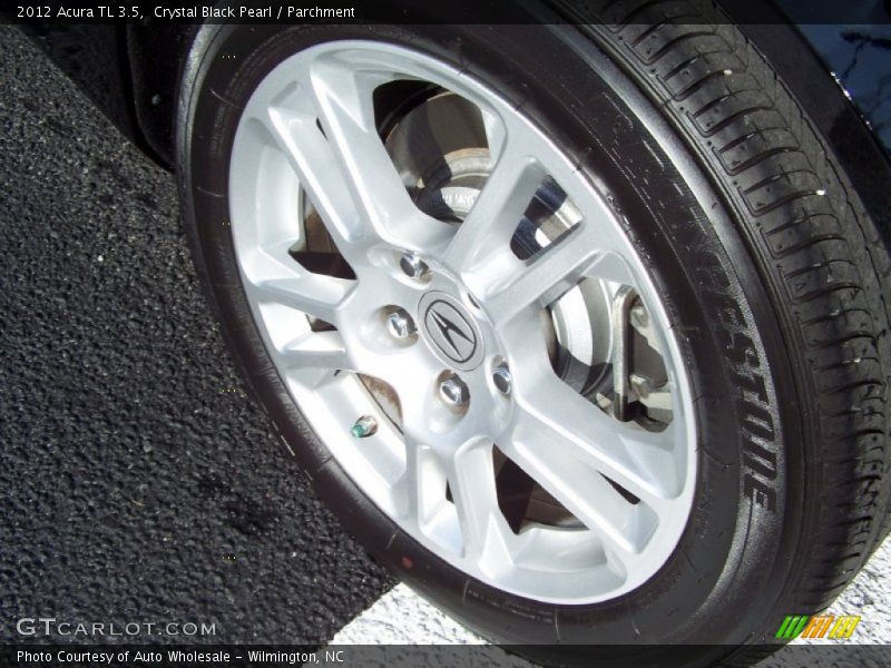 Crystal Black Pearl / Parchment 2012 Acura TL 3.5