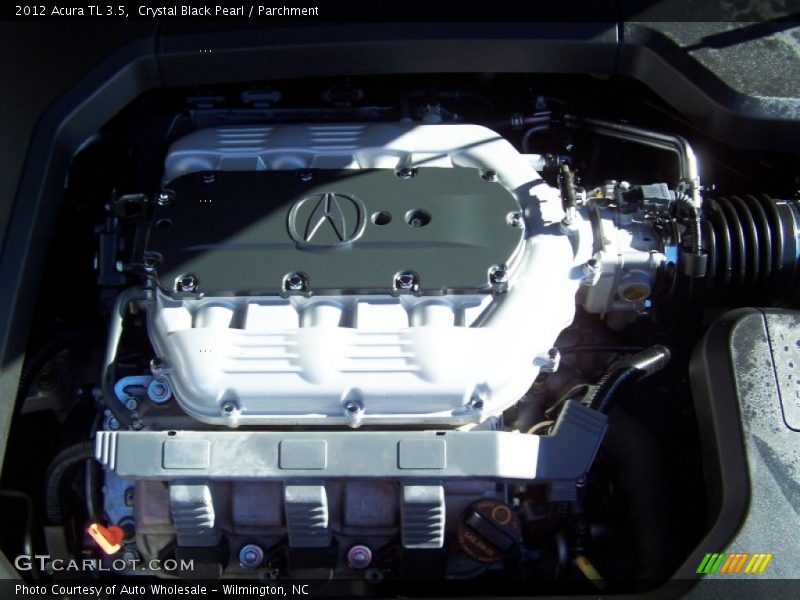 Crystal Black Pearl / Parchment 2012 Acura TL 3.5