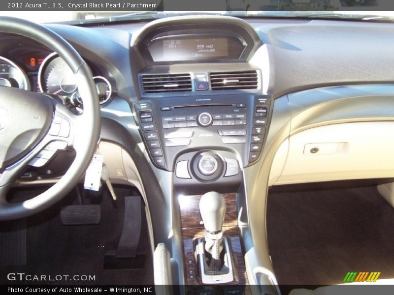 Crystal Black Pearl / Parchment 2012 Acura TL 3.5