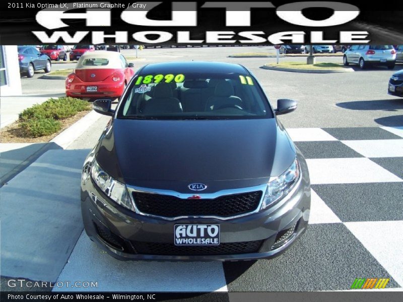 Platinum Graphite / Gray 2011 Kia Optima LX
