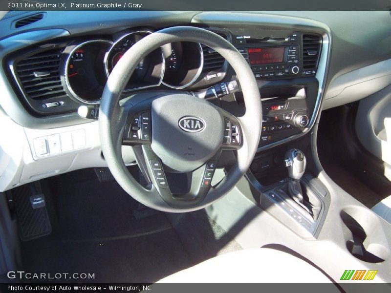 Platinum Graphite / Gray 2011 Kia Optima LX