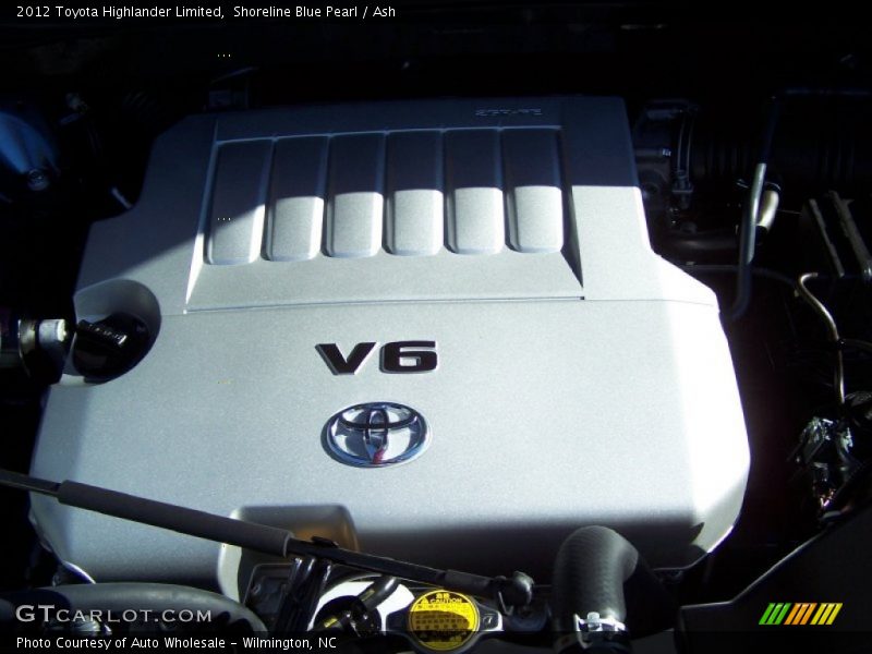 Shoreline Blue Pearl / Ash 2012 Toyota Highlander Limited