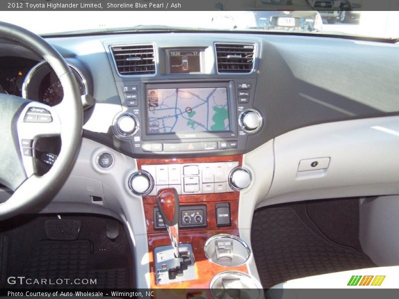 Shoreline Blue Pearl / Ash 2012 Toyota Highlander Limited