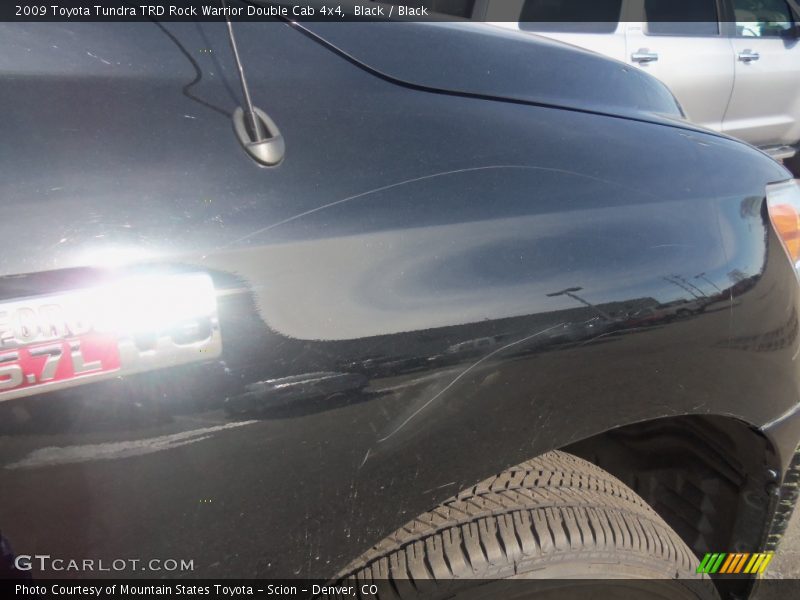 Black / Black 2009 Toyota Tundra TRD Rock Warrior Double Cab 4x4