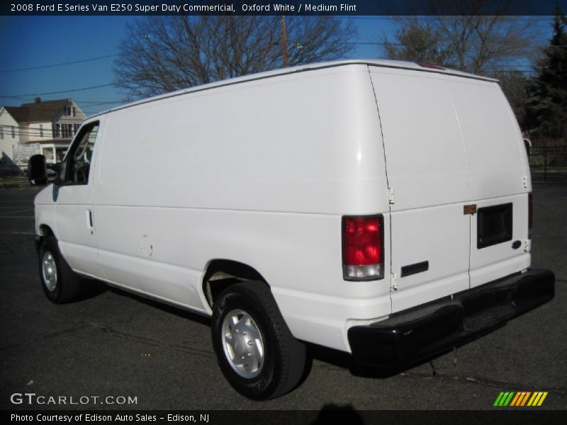 Oxford White / Medium Flint 2008 Ford E Series Van E250 Super Duty Commericial