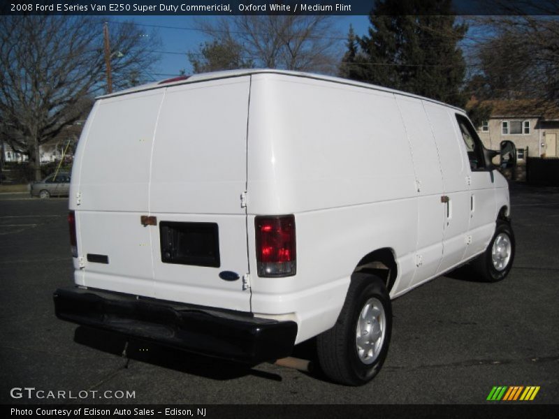 Oxford White / Medium Flint 2008 Ford E Series Van E250 Super Duty Commericial