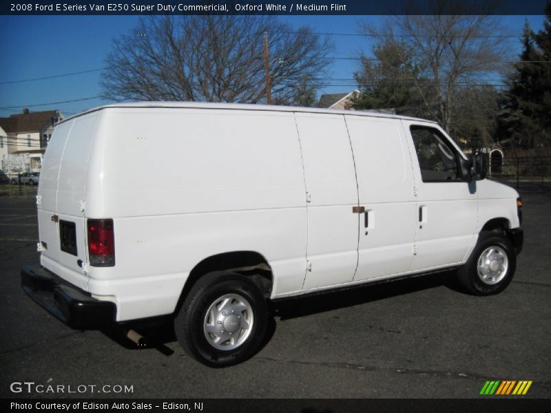 Oxford White / Medium Flint 2008 Ford E Series Van E250 Super Duty Commericial