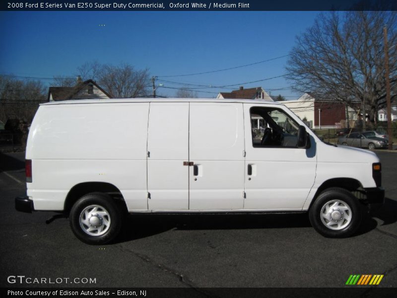 Oxford White / Medium Flint 2008 Ford E Series Van E250 Super Duty Commericial