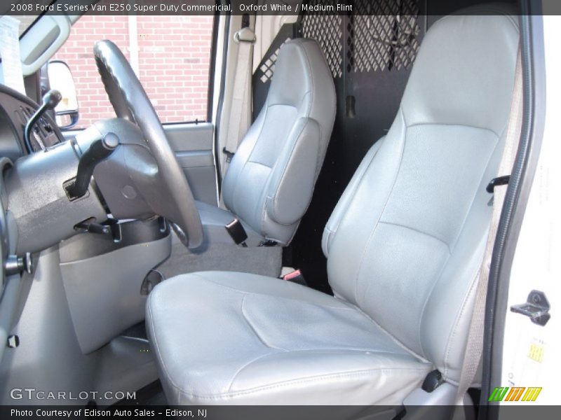 Oxford White / Medium Flint 2008 Ford E Series Van E250 Super Duty Commericial