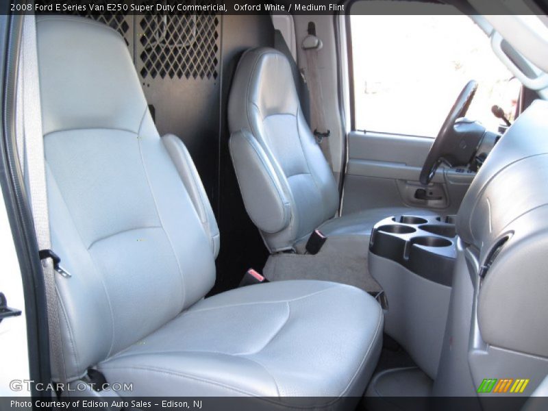 Oxford White / Medium Flint 2008 Ford E Series Van E250 Super Duty Commericial