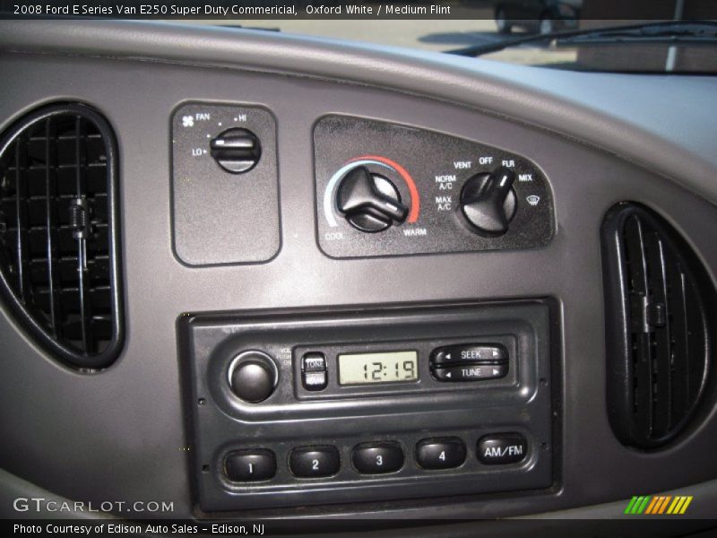 Oxford White / Medium Flint 2008 Ford E Series Van E250 Super Duty Commericial
