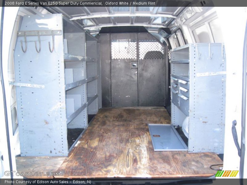 Oxford White / Medium Flint 2008 Ford E Series Van E250 Super Duty Commericial