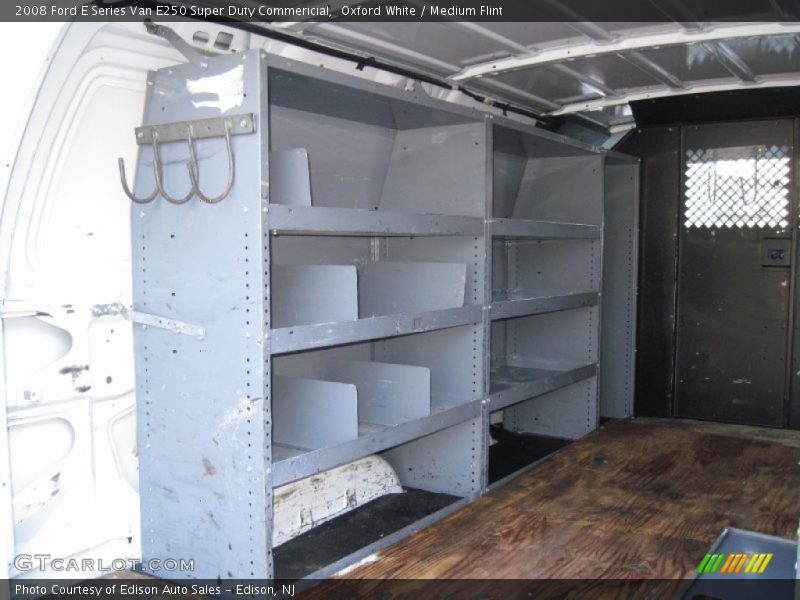 Oxford White / Medium Flint 2008 Ford E Series Van E250 Super Duty Commericial