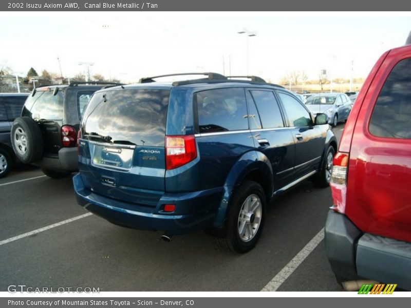 Canal Blue Metallic / Tan 2002 Isuzu Axiom AWD