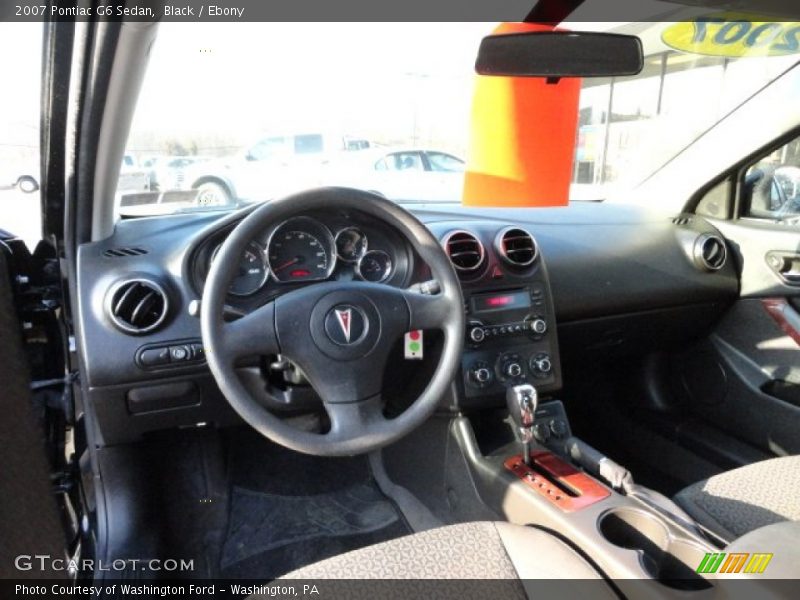 Black / Ebony 2007 Pontiac G6 Sedan