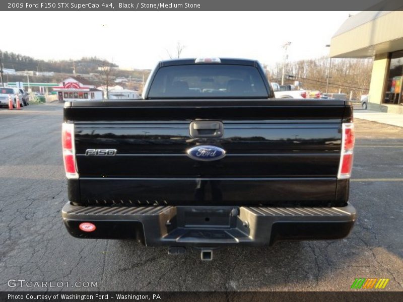 Black / Stone/Medium Stone 2009 Ford F150 STX SuperCab 4x4