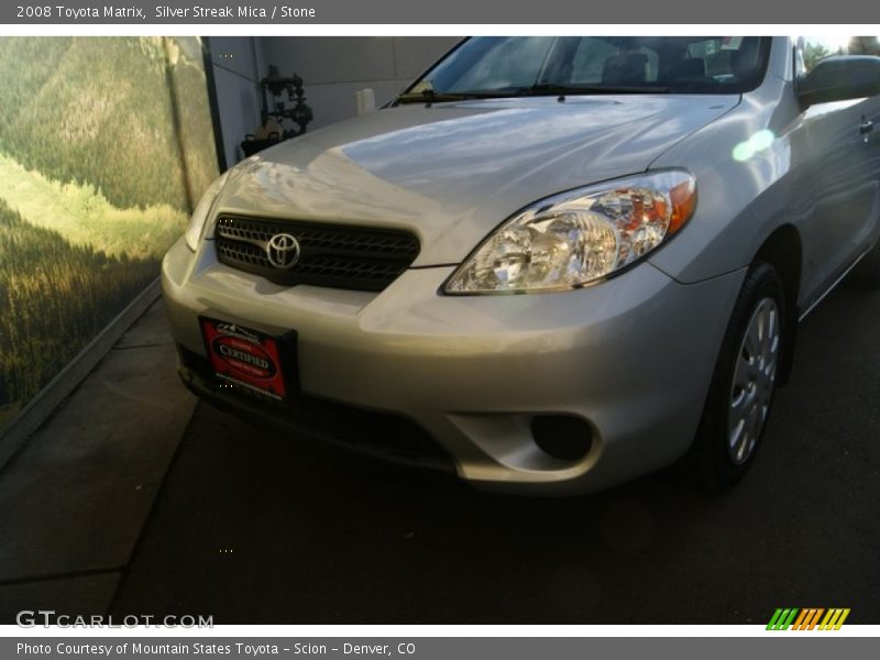 Silver Streak Mica / Stone 2008 Toyota Matrix