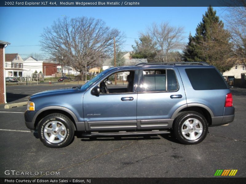  2002 Explorer XLT 4x4 Medium Wedgewood Blue Metallic