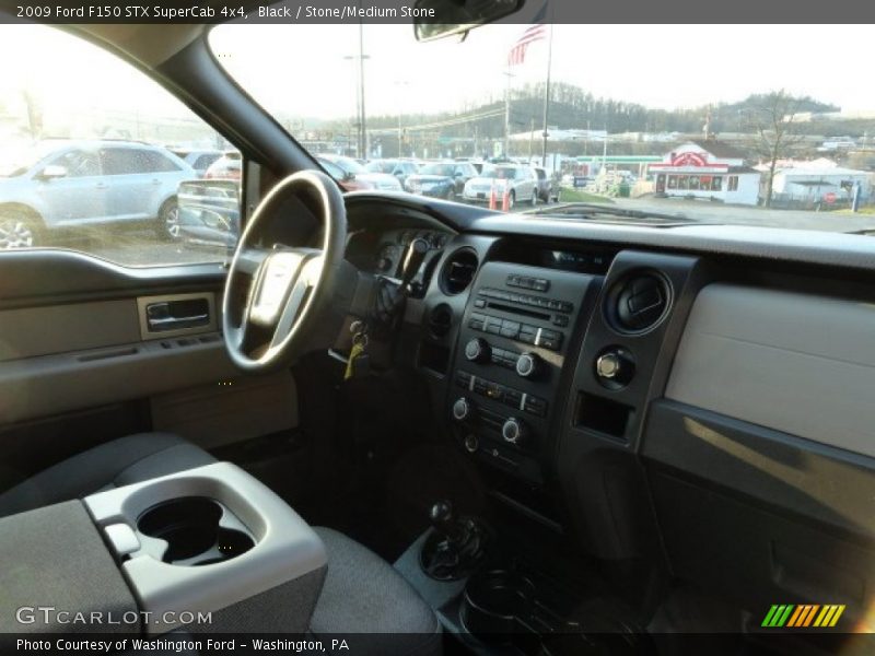 Black / Stone/Medium Stone 2009 Ford F150 STX SuperCab 4x4