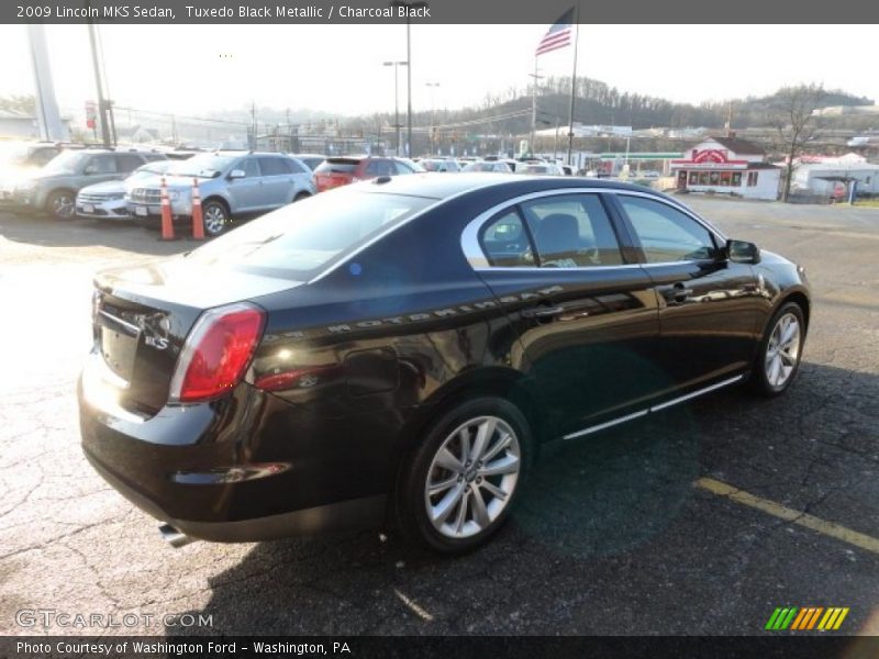 Tuxedo Black Metallic / Charcoal Black 2009 Lincoln MKS Sedan