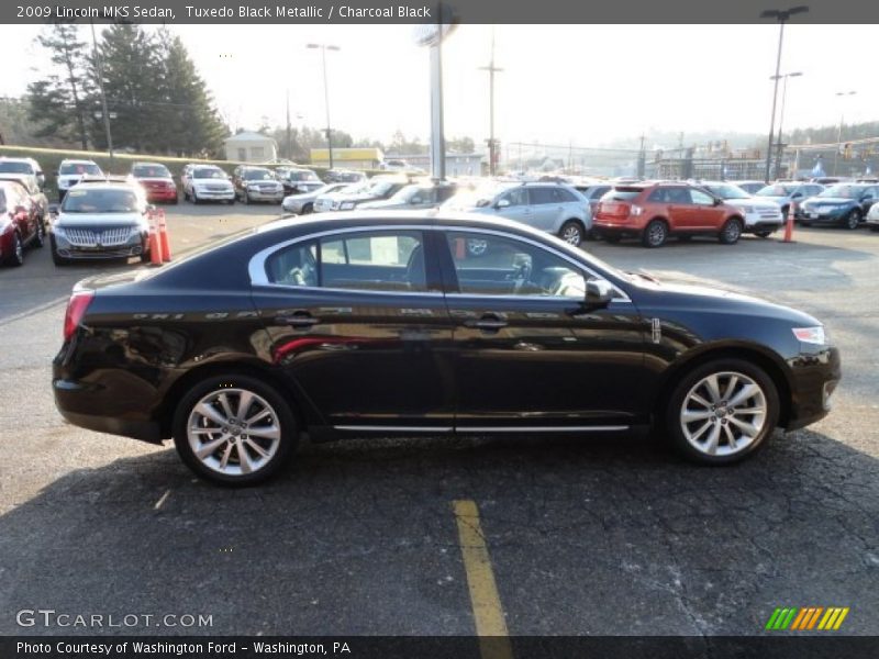 Tuxedo Black Metallic / Charcoal Black 2009 Lincoln MKS Sedan