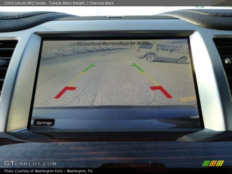 Tuxedo Black Metallic / Charcoal Black 2009 Lincoln MKS Sedan