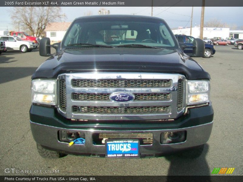 Aspen Green Metallic / Medium Flint 2005 Ford Excursion XLT 4x4
