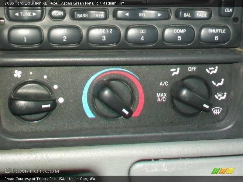 Aspen Green Metallic / Medium Flint 2005 Ford Excursion XLT 4x4