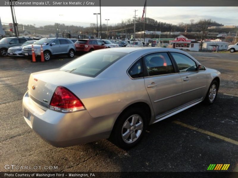 Silver Ice Metallic / Gray 2011 Chevrolet Impala LT