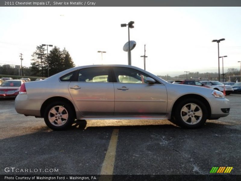 Silver Ice Metallic / Gray 2011 Chevrolet Impala LT