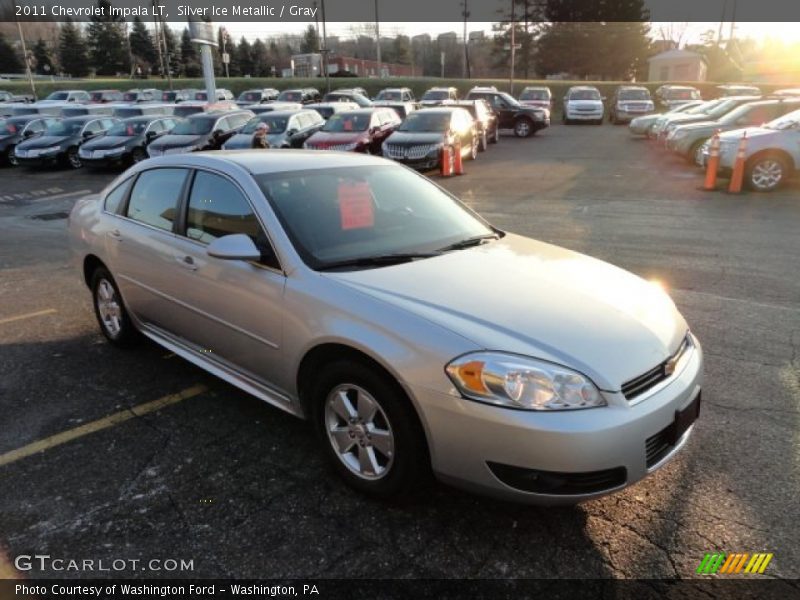 Silver Ice Metallic / Gray 2011 Chevrolet Impala LT