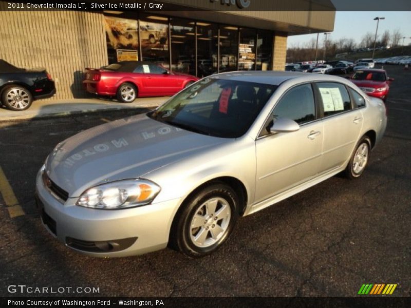 Silver Ice Metallic / Gray 2011 Chevrolet Impala LT