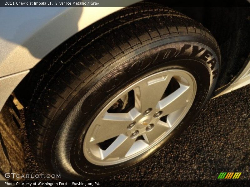 Silver Ice Metallic / Gray 2011 Chevrolet Impala LT