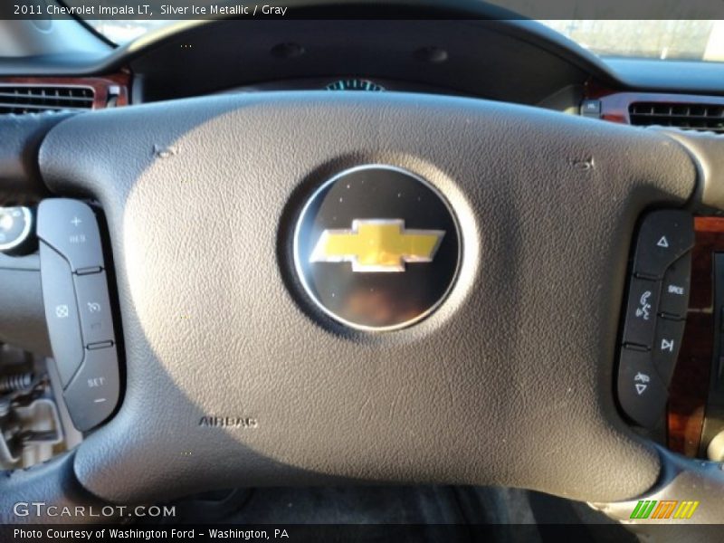 Silver Ice Metallic / Gray 2011 Chevrolet Impala LT