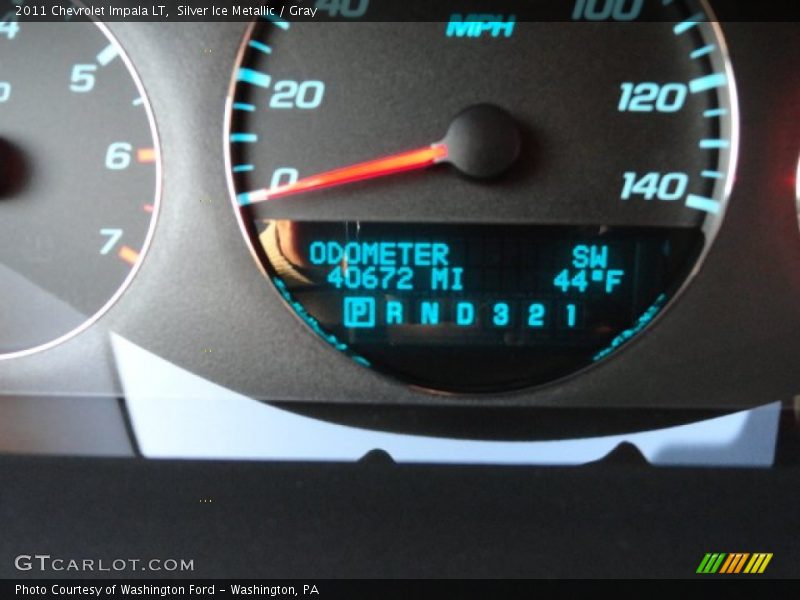 Silver Ice Metallic / Gray 2011 Chevrolet Impala LT