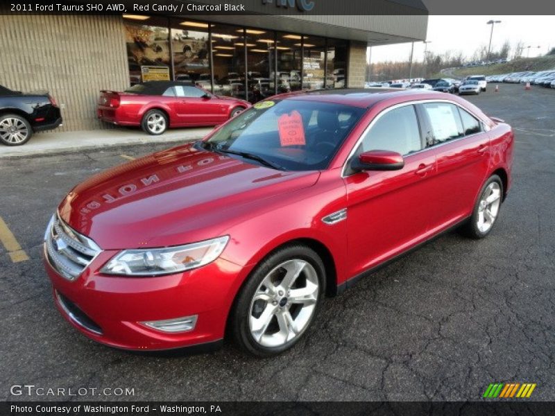 Front 3/4 View of 2011 Taurus SHO AWD