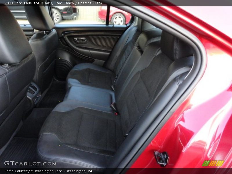  2011 Taurus SHO AWD Charcoal Black Interior