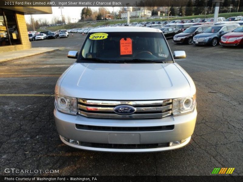 Ingot Silver Metallic / Charcoal Black 2011 Ford Flex Limited AWD