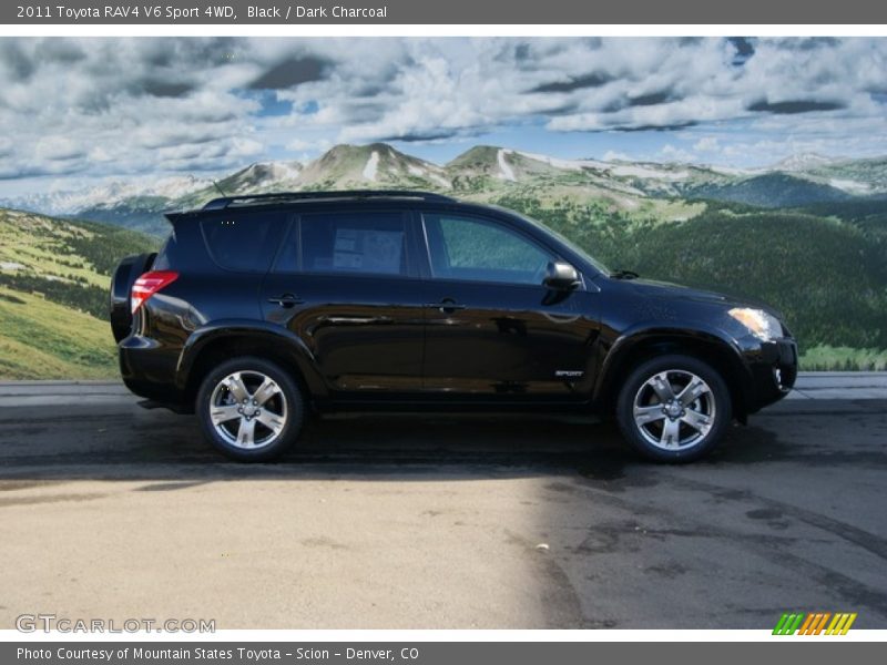 Black / Dark Charcoal 2011 Toyota RAV4 V6 Sport 4WD