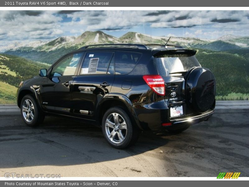 Black / Dark Charcoal 2011 Toyota RAV4 V6 Sport 4WD