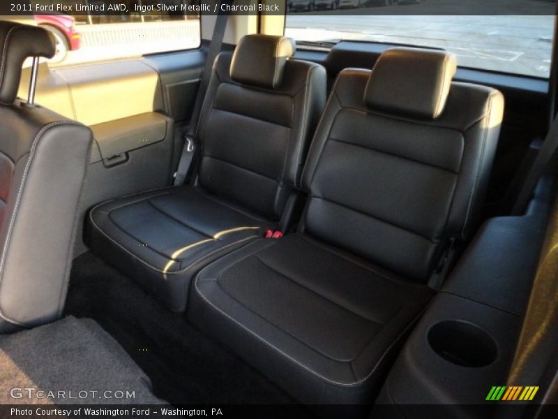 Ingot Silver Metallic / Charcoal Black 2011 Ford Flex Limited AWD