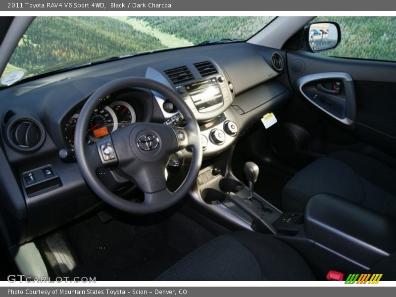 Black / Dark Charcoal 2011 Toyota RAV4 V6 Sport 4WD