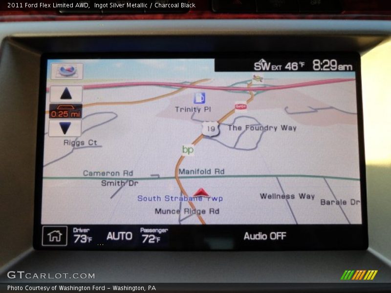 Navigation of 2011 Flex Limited AWD