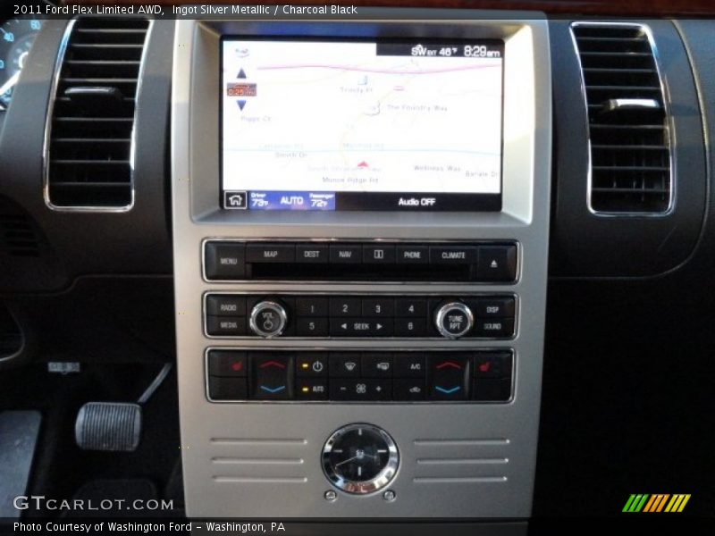 Ingot Silver Metallic / Charcoal Black 2011 Ford Flex Limited AWD