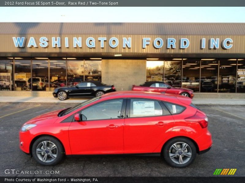 Race Red / Two-Tone Sport 2012 Ford Focus SE Sport 5-Door