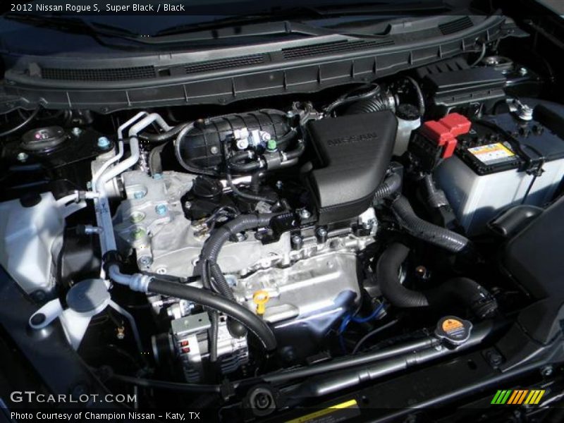 Super Black / Black 2012 Nissan Rogue S