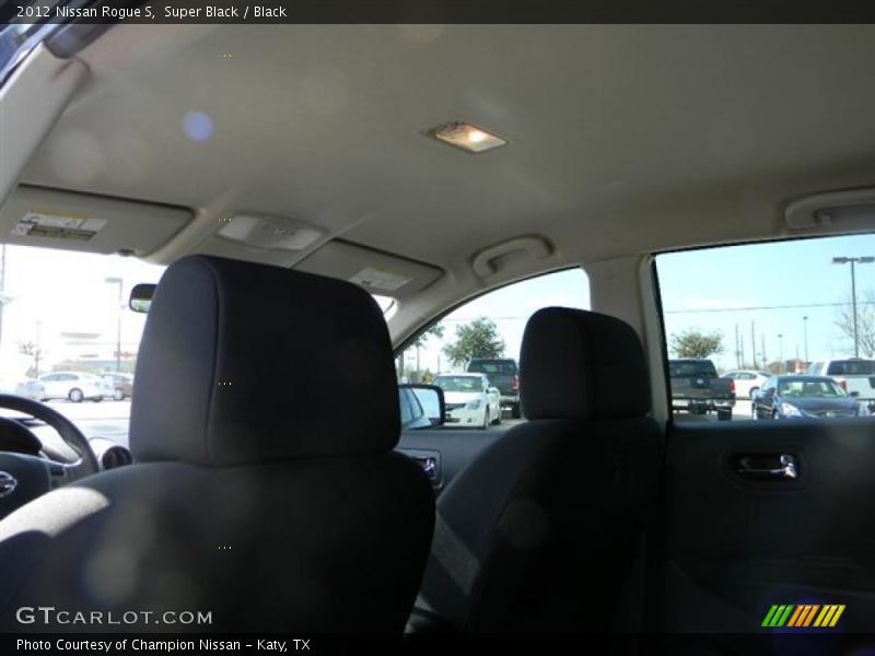 Super Black / Black 2012 Nissan Rogue S
